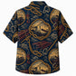 Labor Day Hawaiian Shirt- Steel Beam and Rope Medallion Print for Men