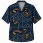 Labor Day Hawaiian Shirt Steel Bridge Ribbon Print for the Holiday