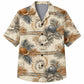 Labor Day Hawaiian Shirt- Sunburst Tie Dye and Hard Hat Print