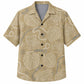 Labor Day Hawaiian Shirt- Tonal Toolbox and Rope Monstera Print
