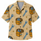 Labor Day Hawaiian Shirt- Tool Belt and Wrench Print for Summer