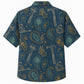 Labor Day Hawaiian Shirt- Toolbox Paisley Monstera Print for Summer