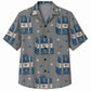 Labor Day Hawaiian Shirt Toolbox Star Grey Print for the Holiday