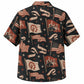 Labor Day Hawaiian Shirt- Union Rally Flag and Star Print for Summer