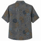 Labor Day Hawaiian Shirt- Weathered Gray Gear and Texture Print