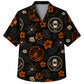 Labor Day Hawaiian Shirt - Welder Emblem Hibiscus Print for the Cookout