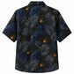 Labor Day Hawaiian Shirt- Welding Spark Night Palm Print for the Holiday