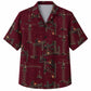 Labor Day Hawaiian Shirt- Welding Spark and Steel Girder Print