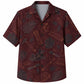 Labor Day Hawaiian Shirt- Woodwork Tool Sketch Print for Workers