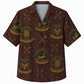 Labor Day Hawaiian Shirt- Woodworker Guild Crest Print for Men