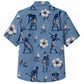 Labor Day Hawaiian Shirt- Working Hands Hibiscus Pattern for Summer