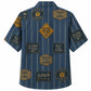 Labor Day Hawaiian Shirt- Workwear Patch Pinstripe Print for Workers