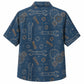 Labor Day Hawaiian Shirt Wrench Blueprint Blue Print for the Holiday
