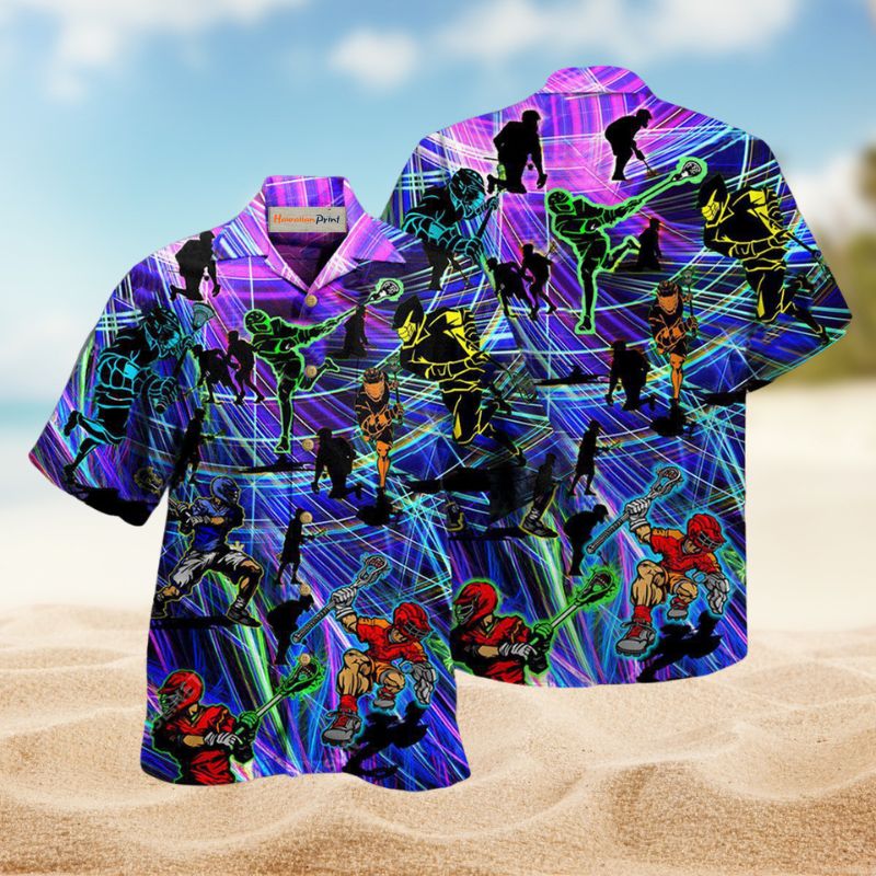 Lacrosse Stick Together Edition – Hawaiian Shirt