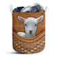 Lamb Love His Life - Laundry Basket - Owls Matrix LTD