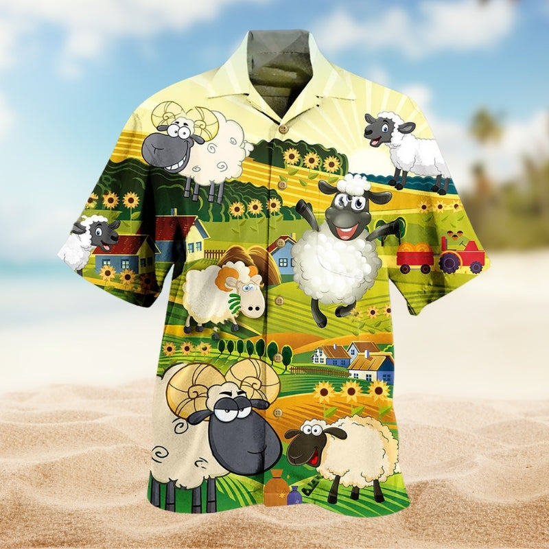 Lamb Happiness Limited Edition – Hawaiian Shirt