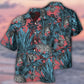 Leopard Makes Me Happy Wildlife - Hawaiian Shirt