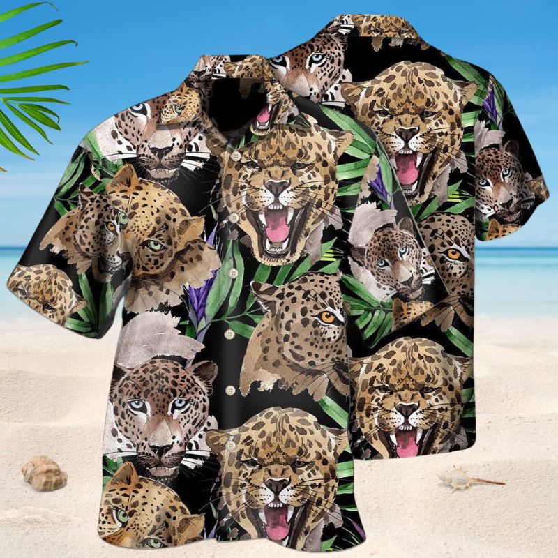 Leopard Tropical Life Style – Hawaiian Shirt