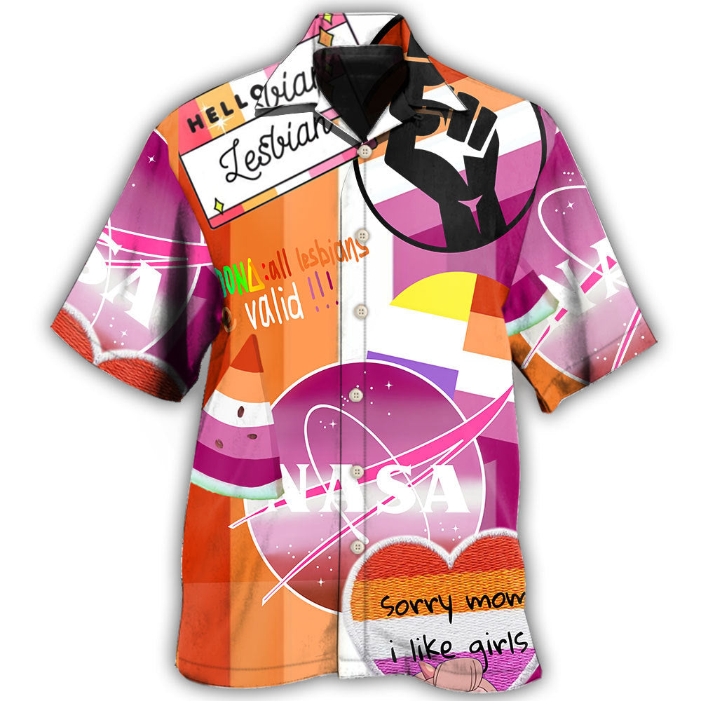 LGBT Lesbian Pride Humor – Hawaiian Shirt