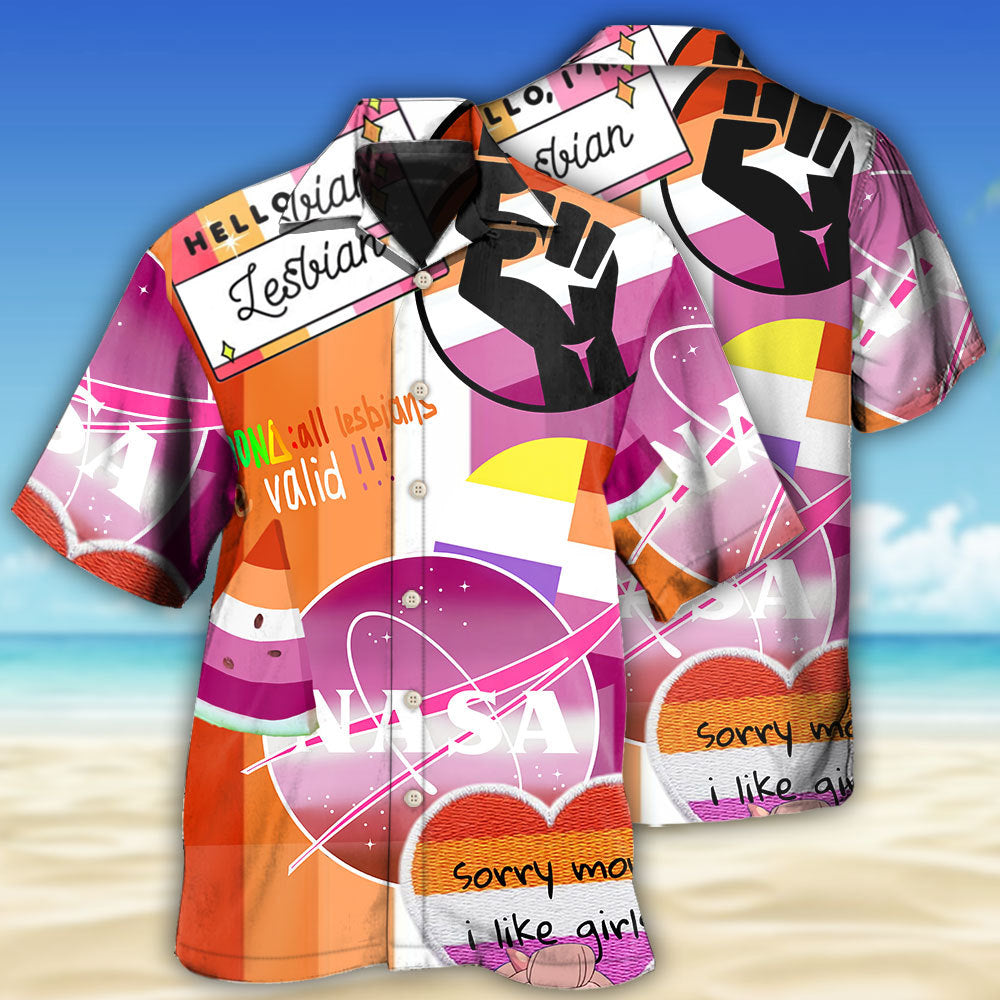 LGBT Lesbian Pride Humor – Hawaiian Shirt