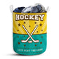 Hockey Lets Play Hockey - Laundry Basket - Owls Matrix LTD