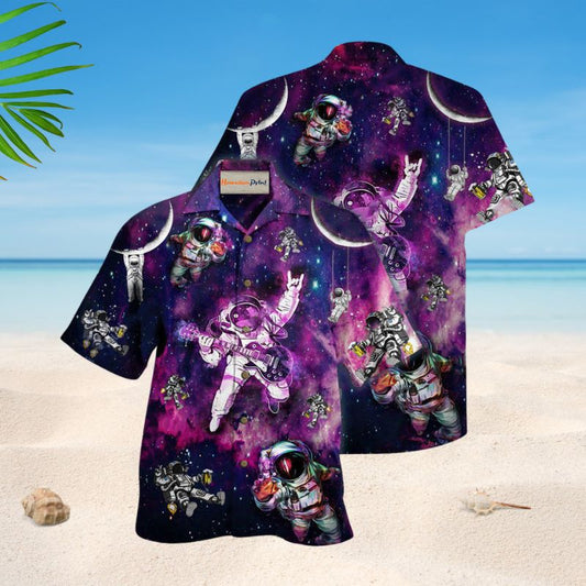 Lets Rock Astronaut Edition – Hawaiian Shirt