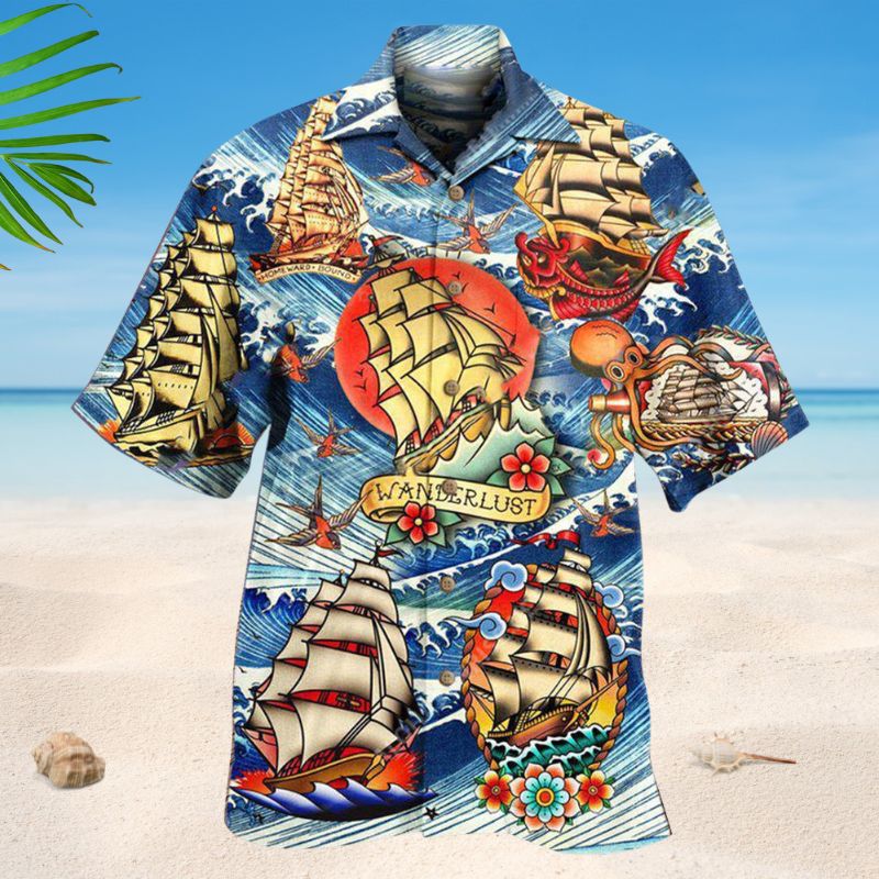 Lets Sail Where Stars Kiss The Ocean Edition – Hawaiian Shirt