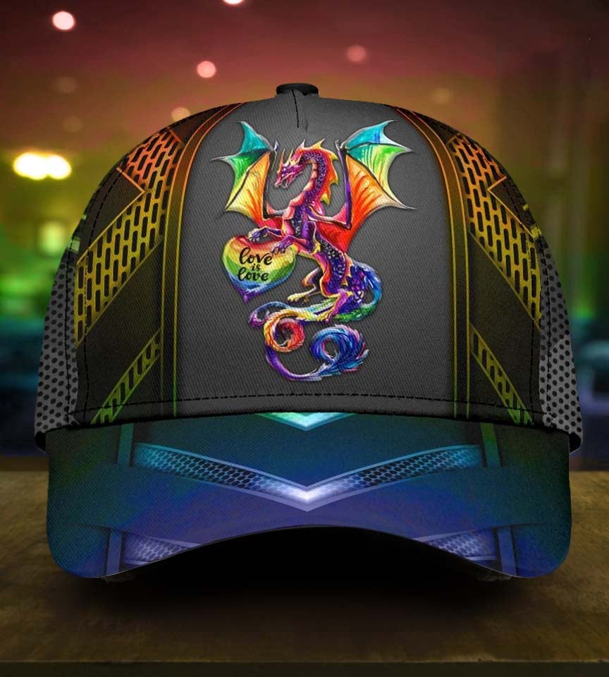 LGBT Dragon Pride Fantasy Style – Classic Cap