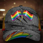 Pride Crack Pattern Vibes – Classic Cap