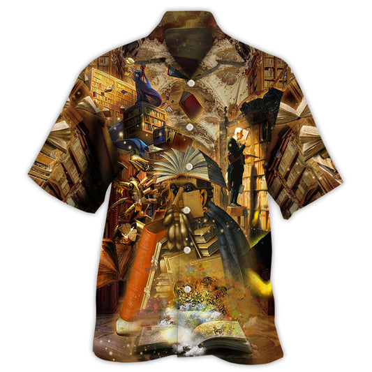 Mysterious Librarian Book Lover - Hawaiian Shirt