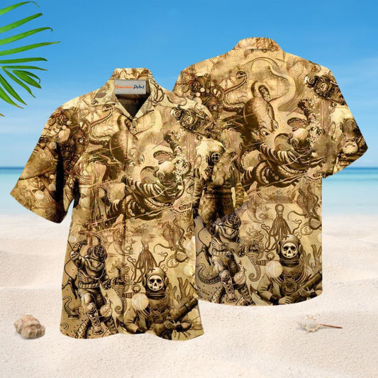Life Is A Beach Then You Dive Edition – Hawaiian Shirt