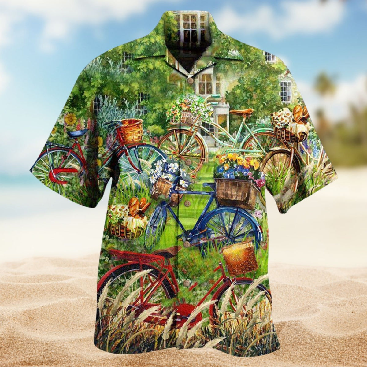 Life Is A Beautiful Bicycle Ride Edition – Hawaiian Shirt