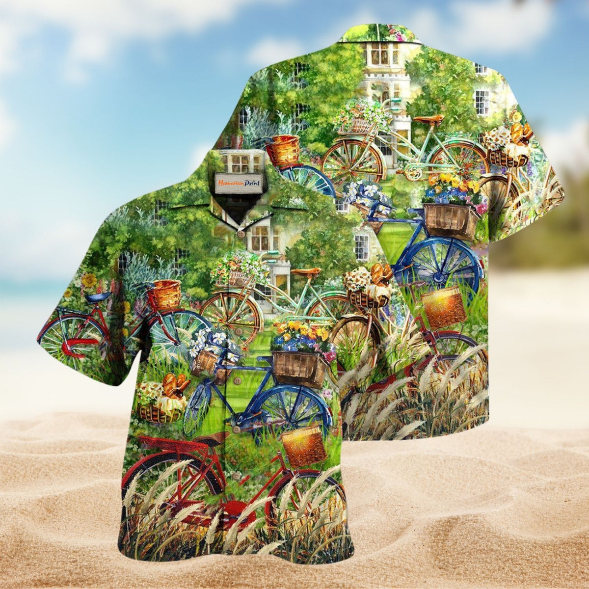 Life Is A Beautiful Bicycle Ride Edition – Hawaiian Shirt