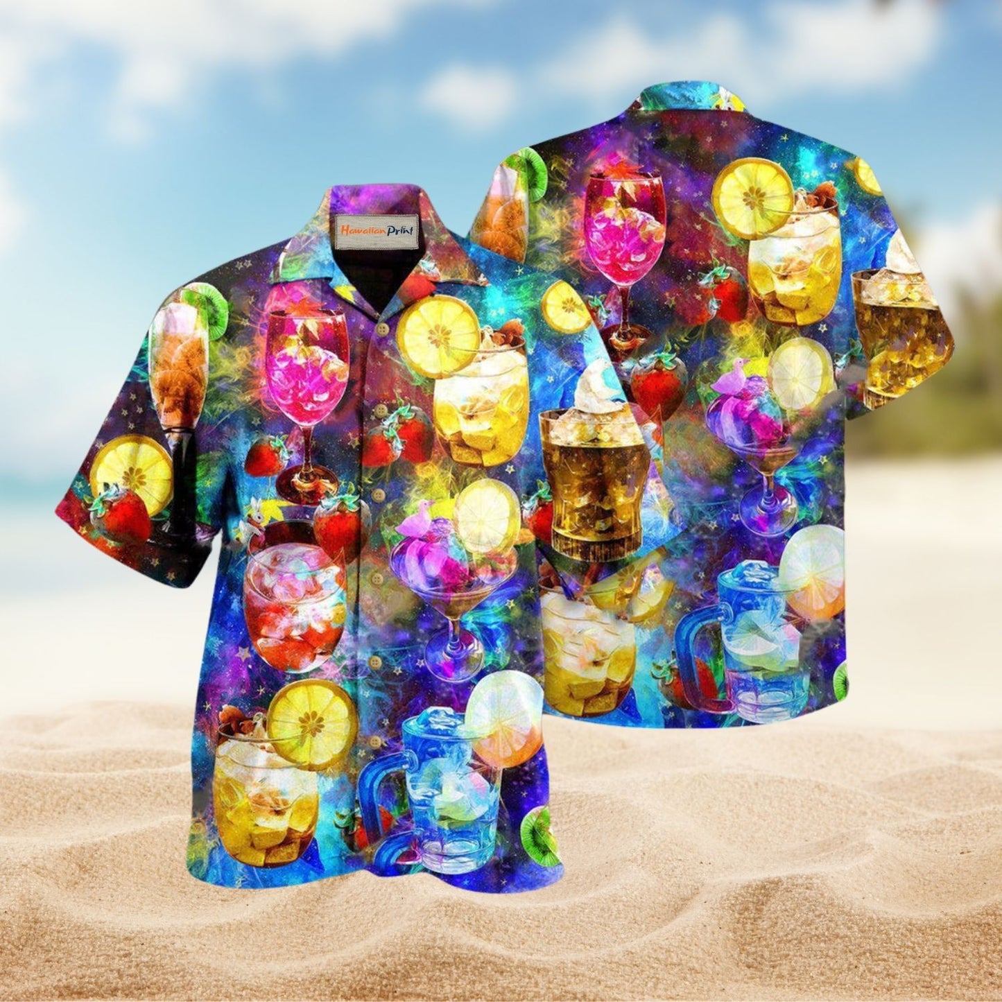 Life Is A Crazy Cocktail Mixture Edition – Hawaiian Shirt