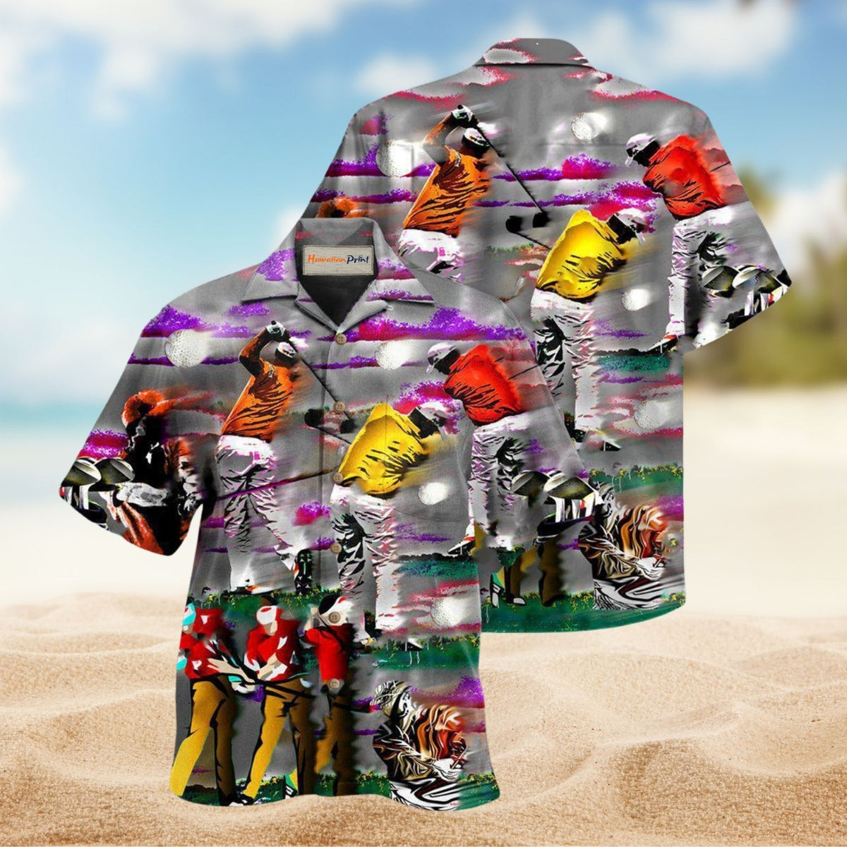 Life Is A Game But Golf Is Serious Edition – Hawaiian Shirt