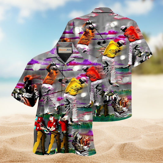 Life Is A Game But Golf Is Serious Edition – Hawaiian Shirt