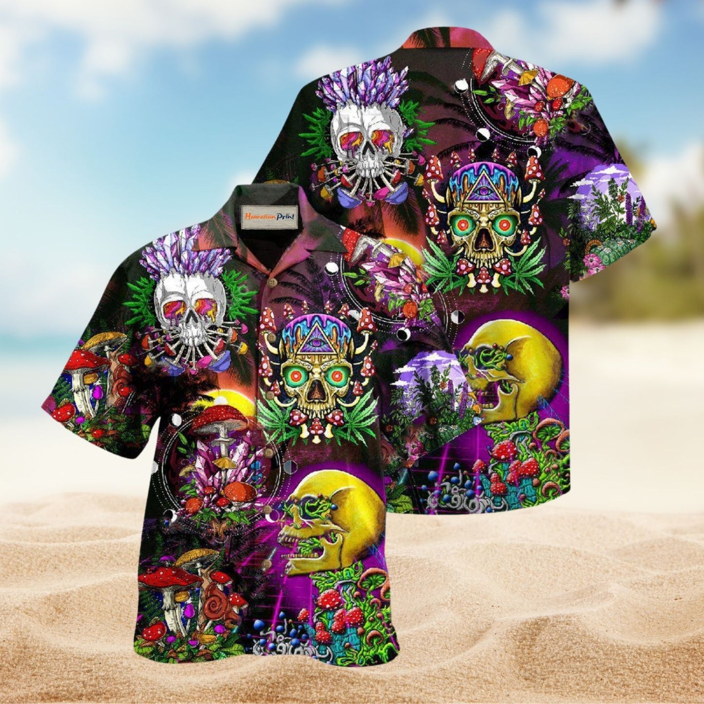 Life Is A Game Skull Edition – Hawaiian Shirt
