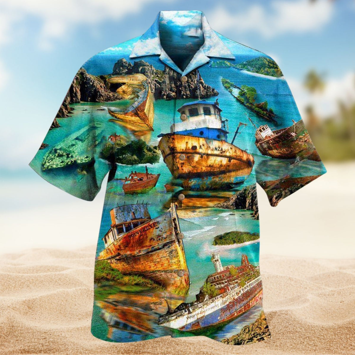 Life Is A Shipwreck Sing In The Lifeboat Edition – Hawaiian Shirt
