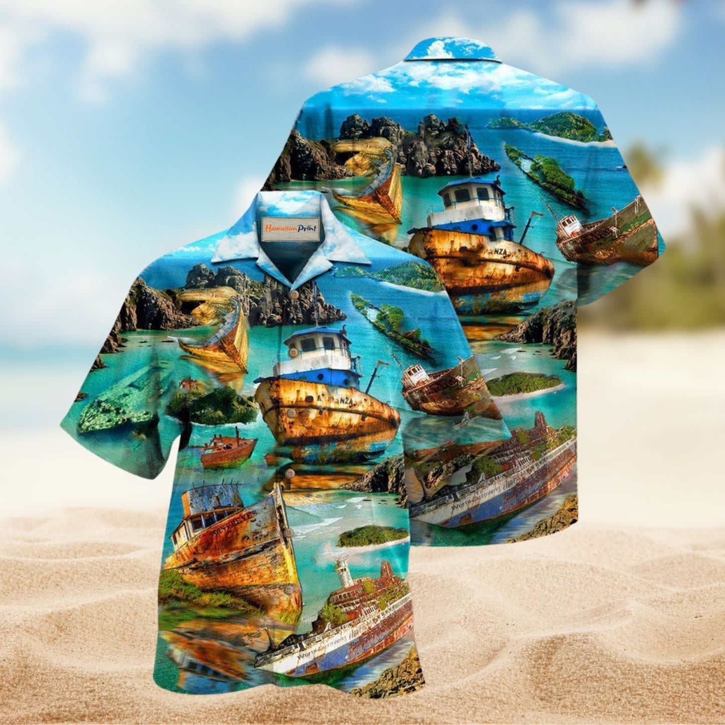 Life Is A Shipwreck Sing In The Lifeboat Edition – Hawaiian Shirt