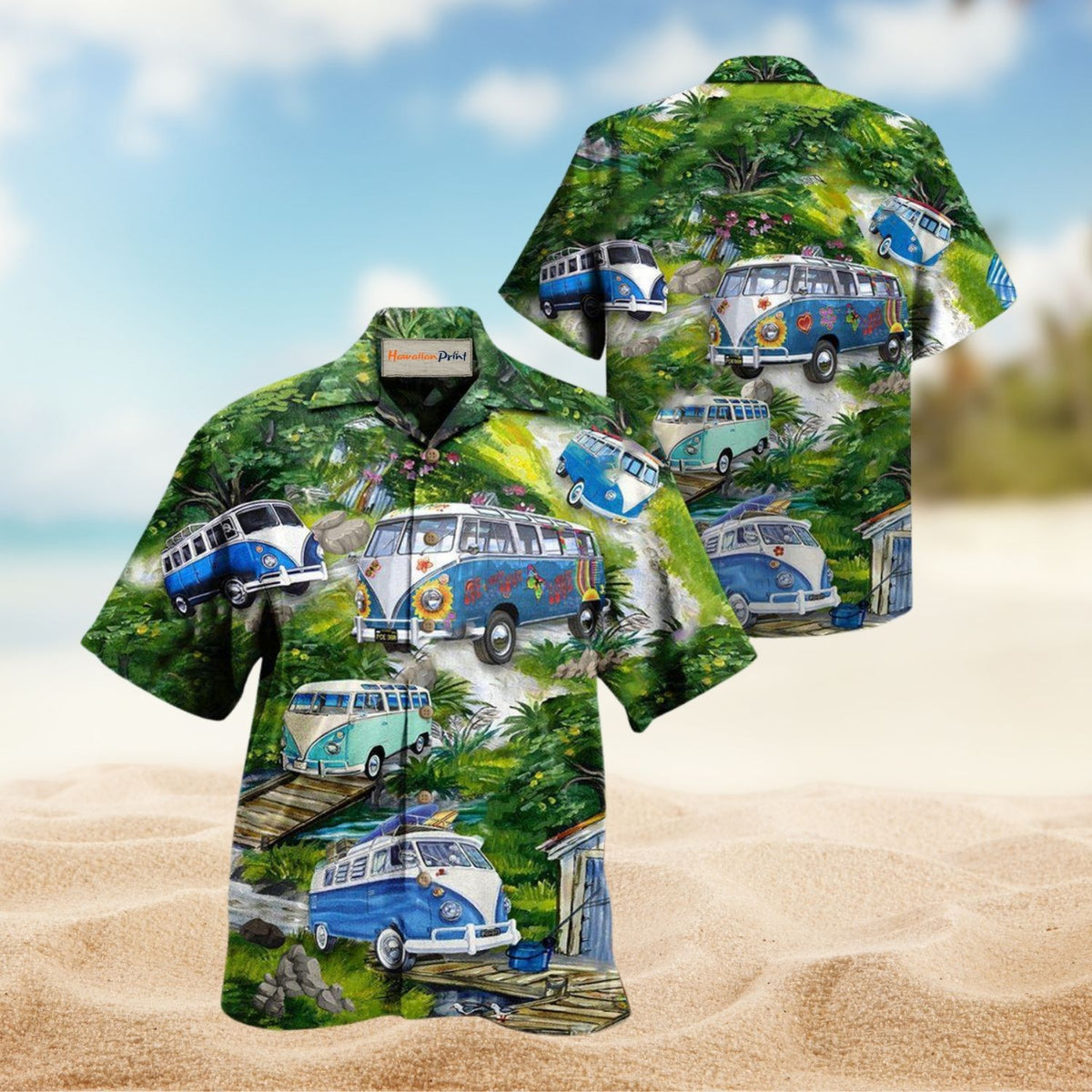Life Is Best When You Are Camping Edition – Hawaiian Shirt