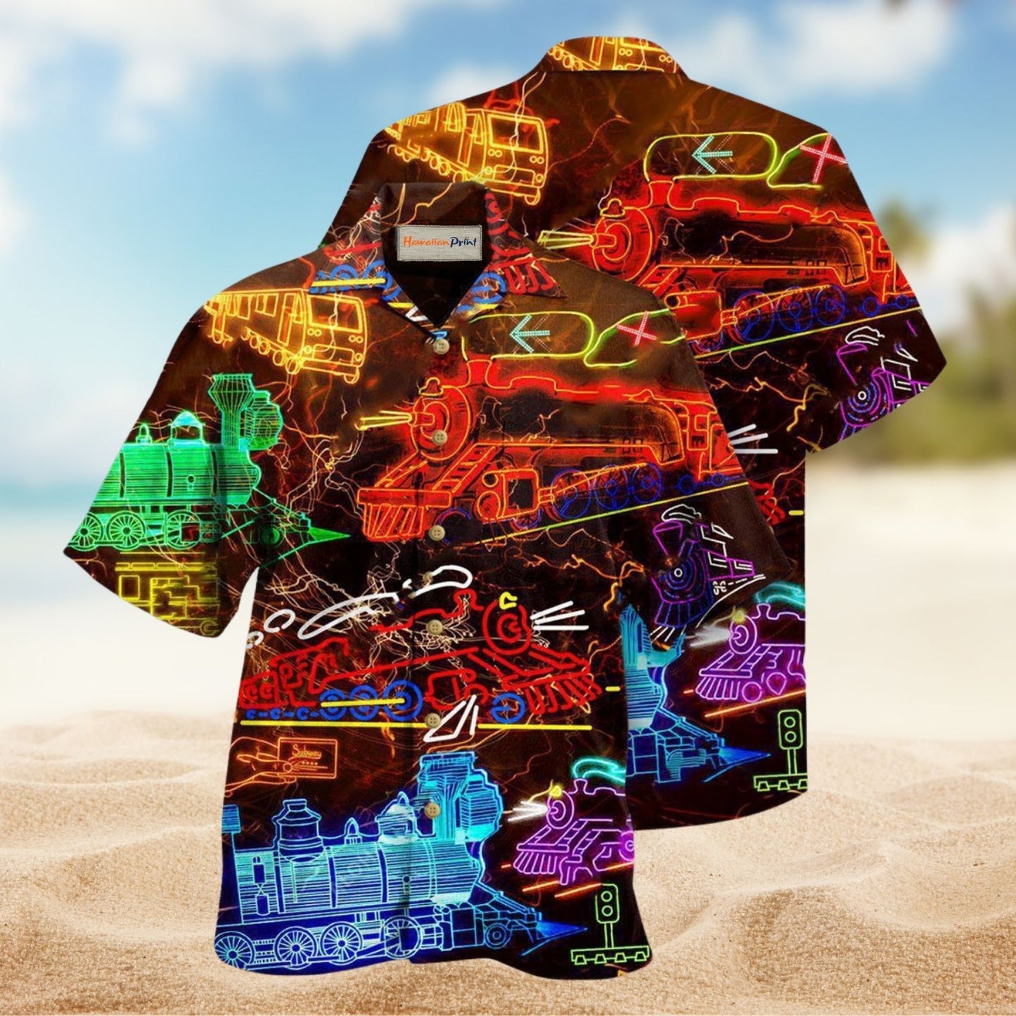 Life Is Better On A Train Edition – Hawaiian Shirt