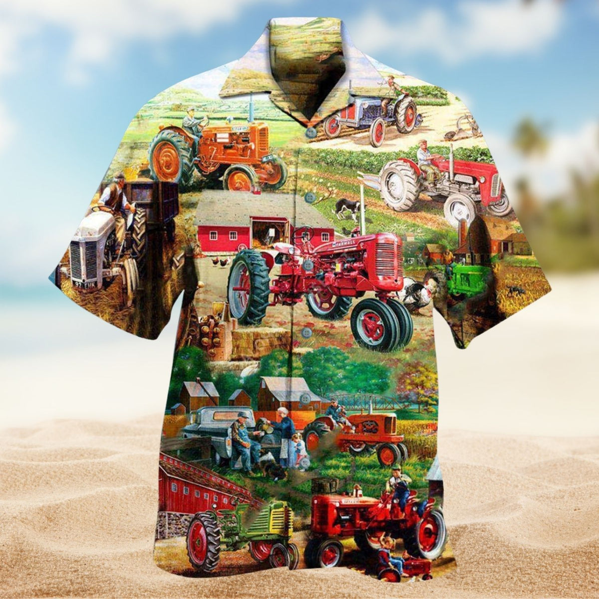 Life Is Better On Papas Tractor Edition – Hawaiian Shirt