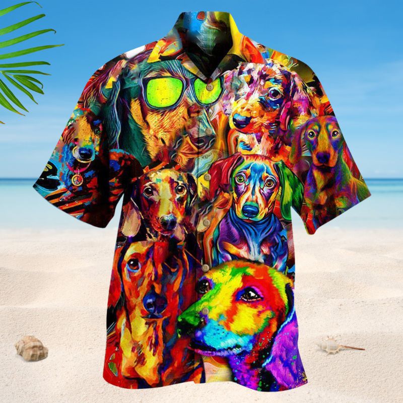 Life Is Better With A Dachshund Edition – Hawaiian Shirt