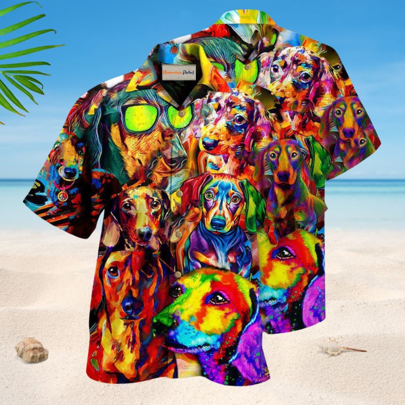 Life Is Better With A Dachshund Edition – Hawaiian Shirt