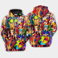 Life Is Better With A Dachshund Quote Art – 3D Hoodie