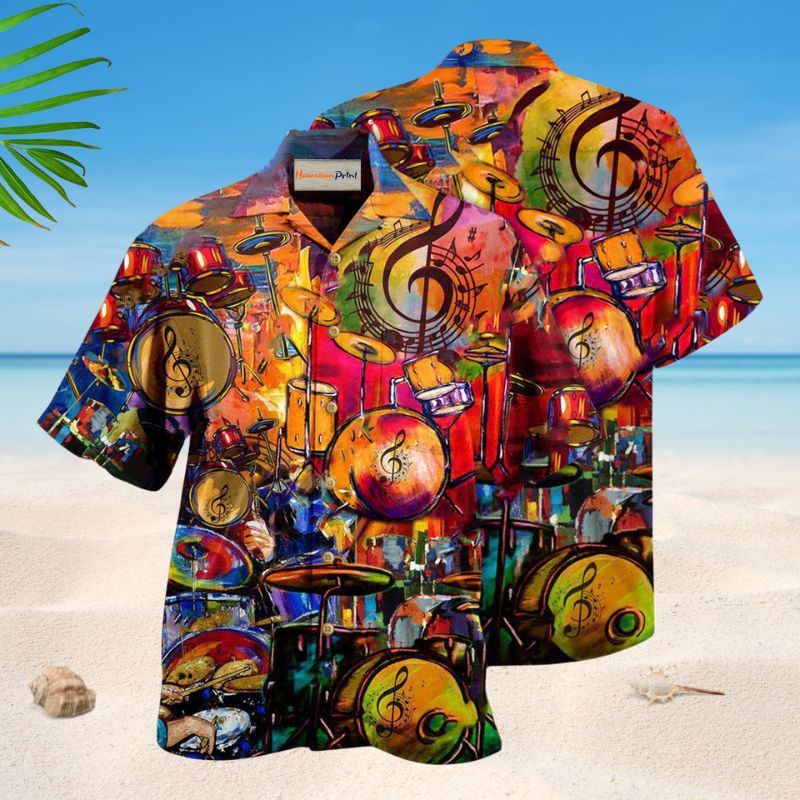 Life Is Better With A Drummer Edition – Hawaiian Shirt