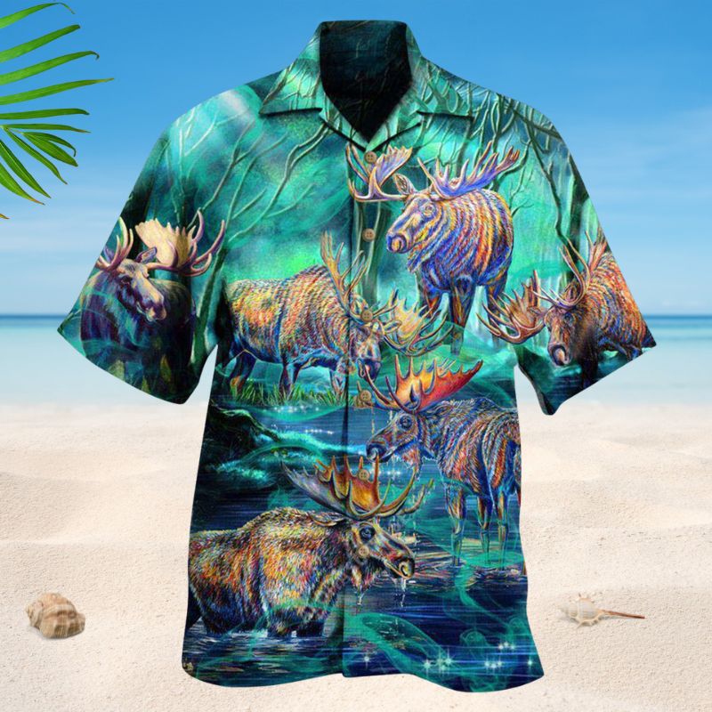 Life Is Better With A Moose Edition – Hawaiian Shirt