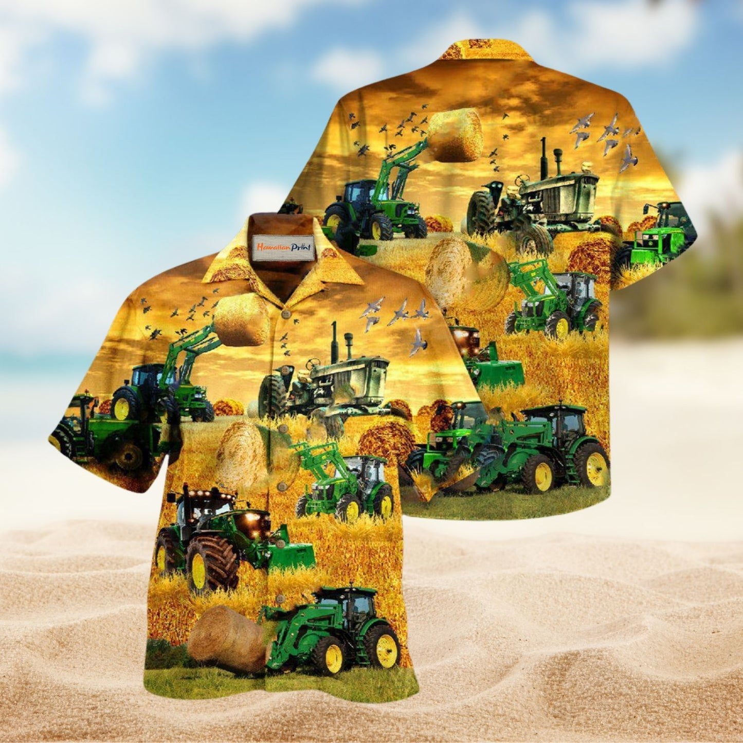 Life Is Better With A Tractor Edition – Hawaiian Shirt