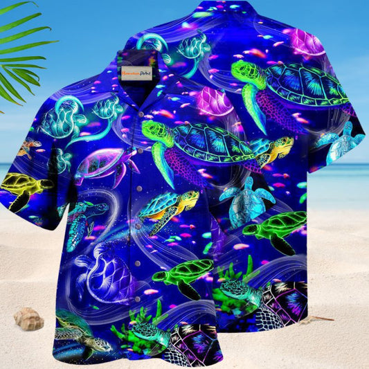 Life Is Better With A Turtle Blue Ocean Edition – Hawaiian Shirt