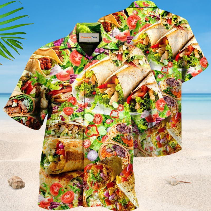 Life Is Better With Burrito Edition – Hawaiian Shirt